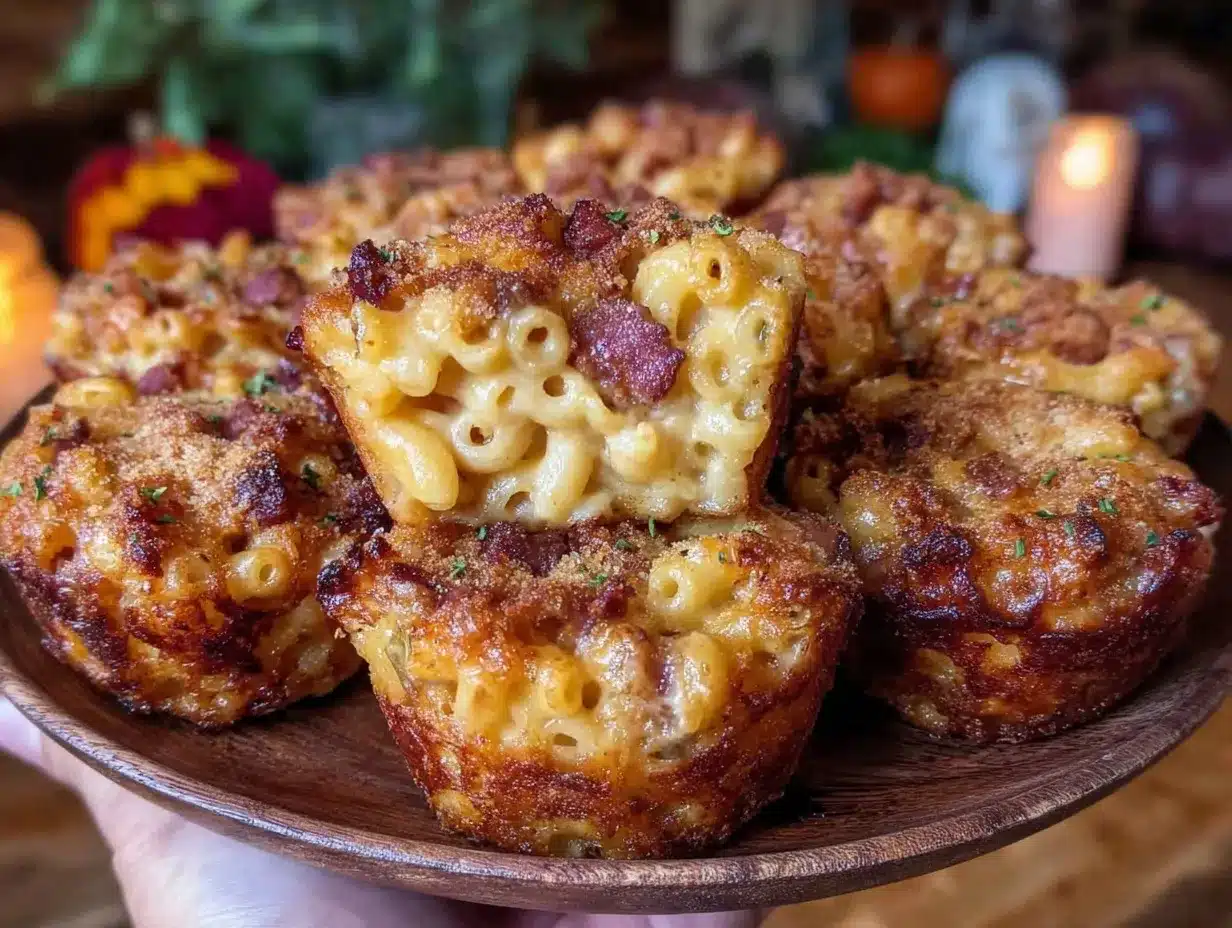 crispy smoked brisket mac and cheese bites preparation steps