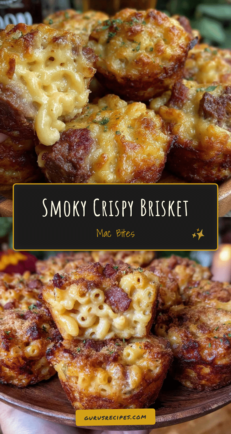 crispy smoked brisket mac and cheese bites recipe