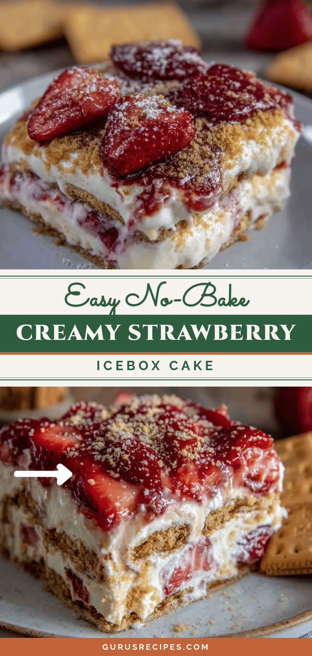 easy no-bake strawberry icebox cake recipe recipe