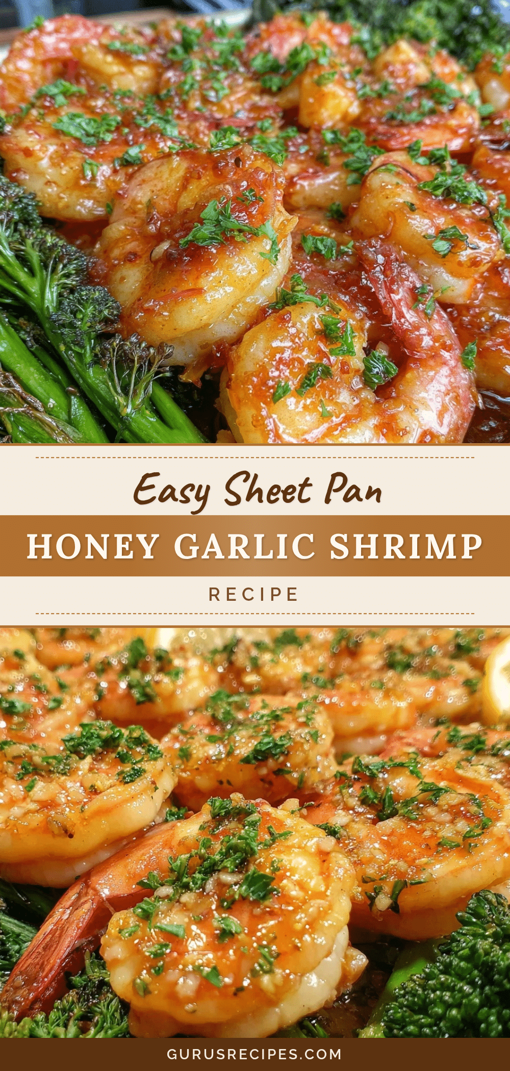 easy sheet pan honey garlic shrimp recipe
