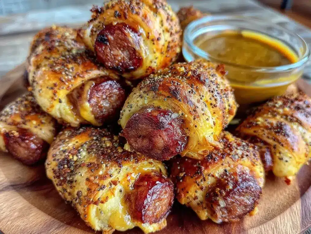 everything bagel pigs in a blanket - featured image