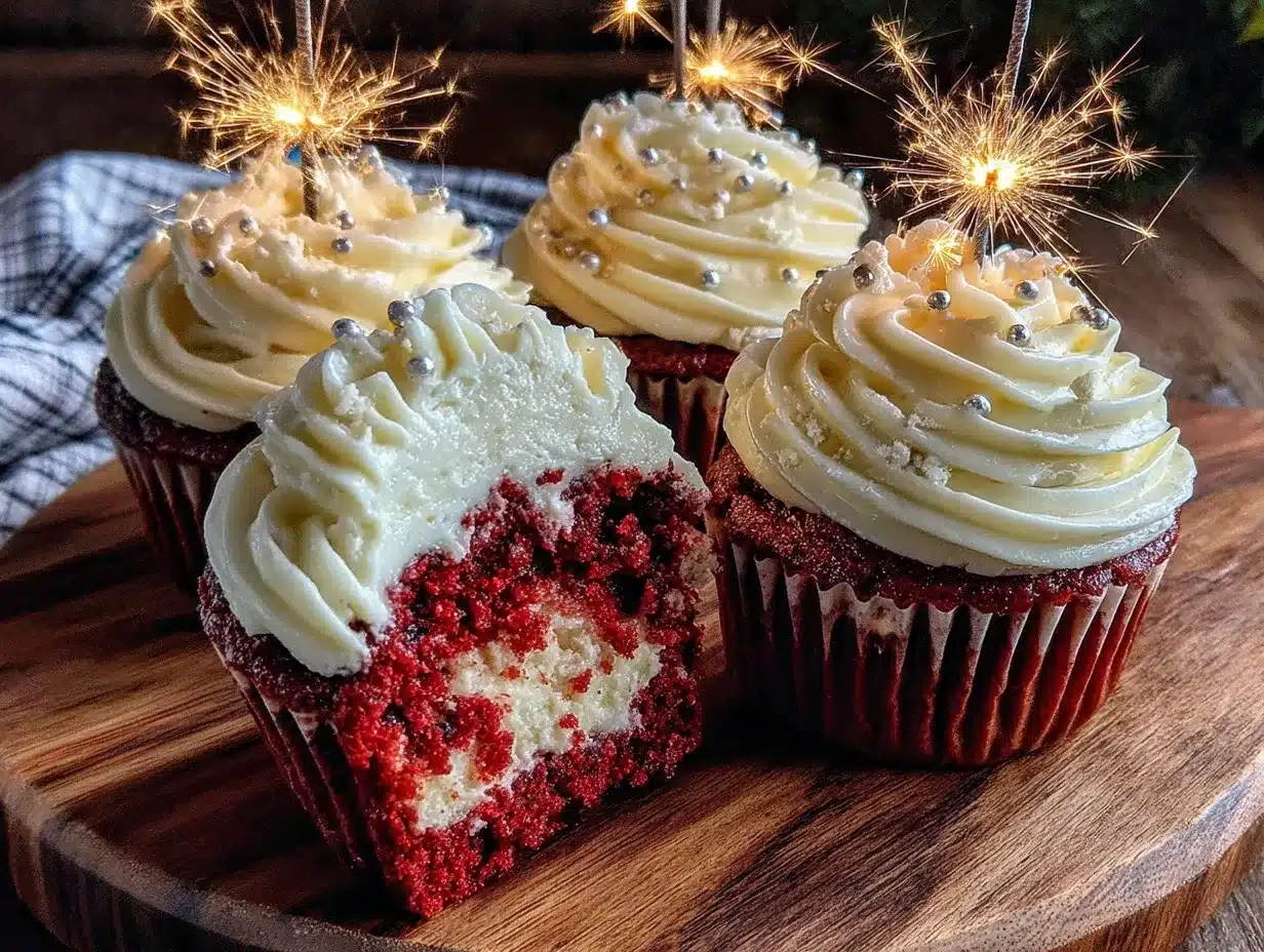 firecracker red velvet cupcakes preparation steps