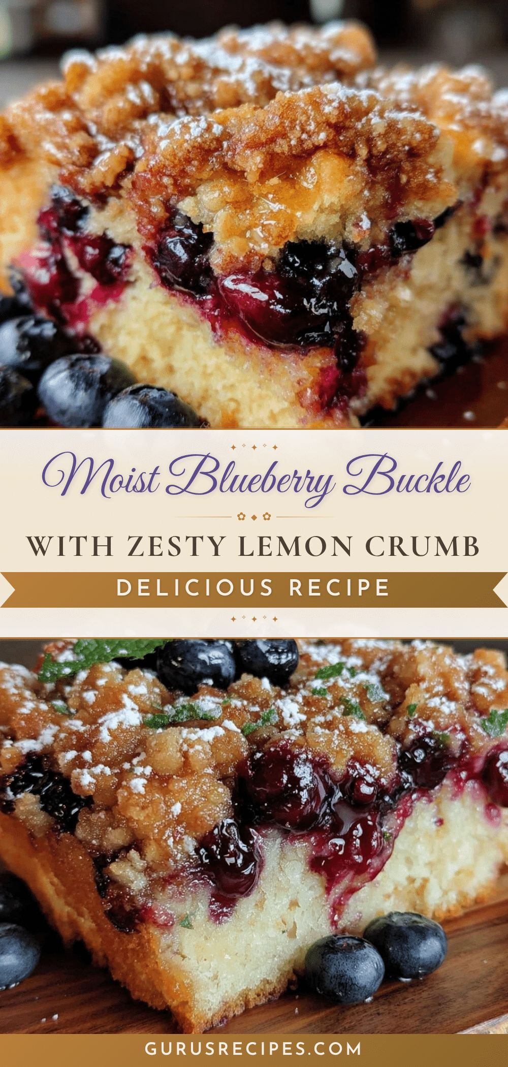 fresh blueberry buckle recipe