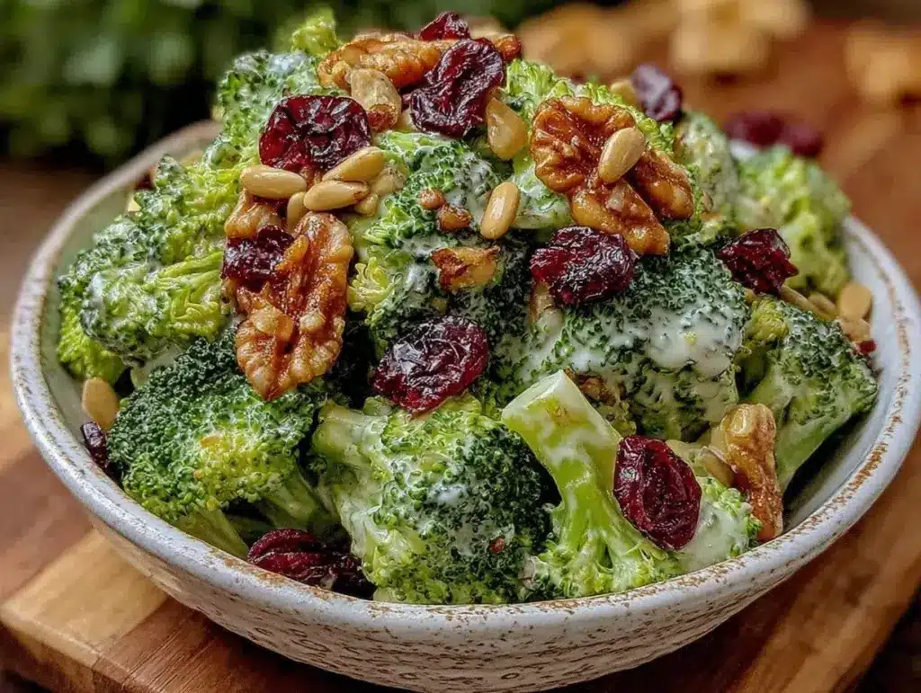 fresh broccoli salad - featured image