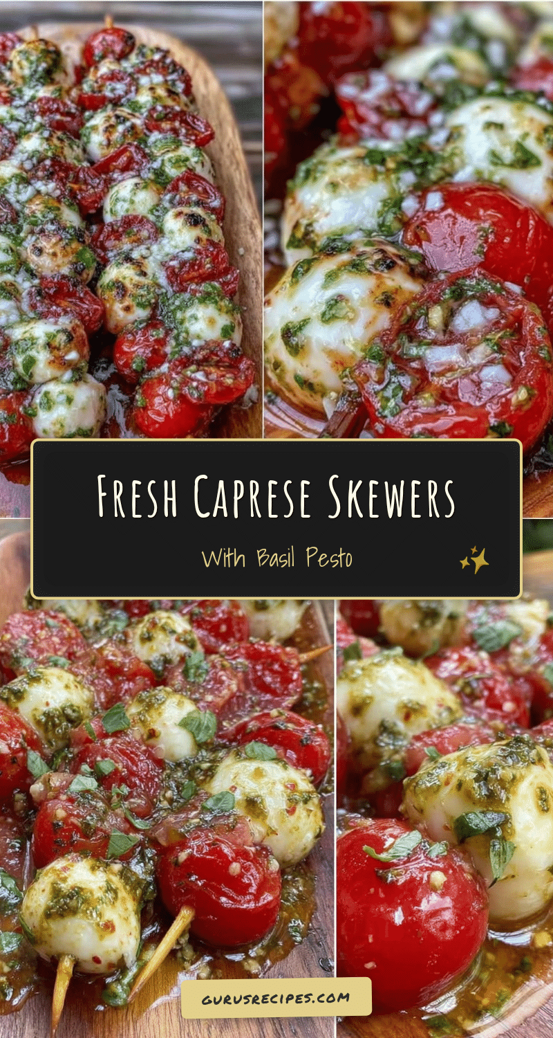 Fresh Caprese Skewers recipe