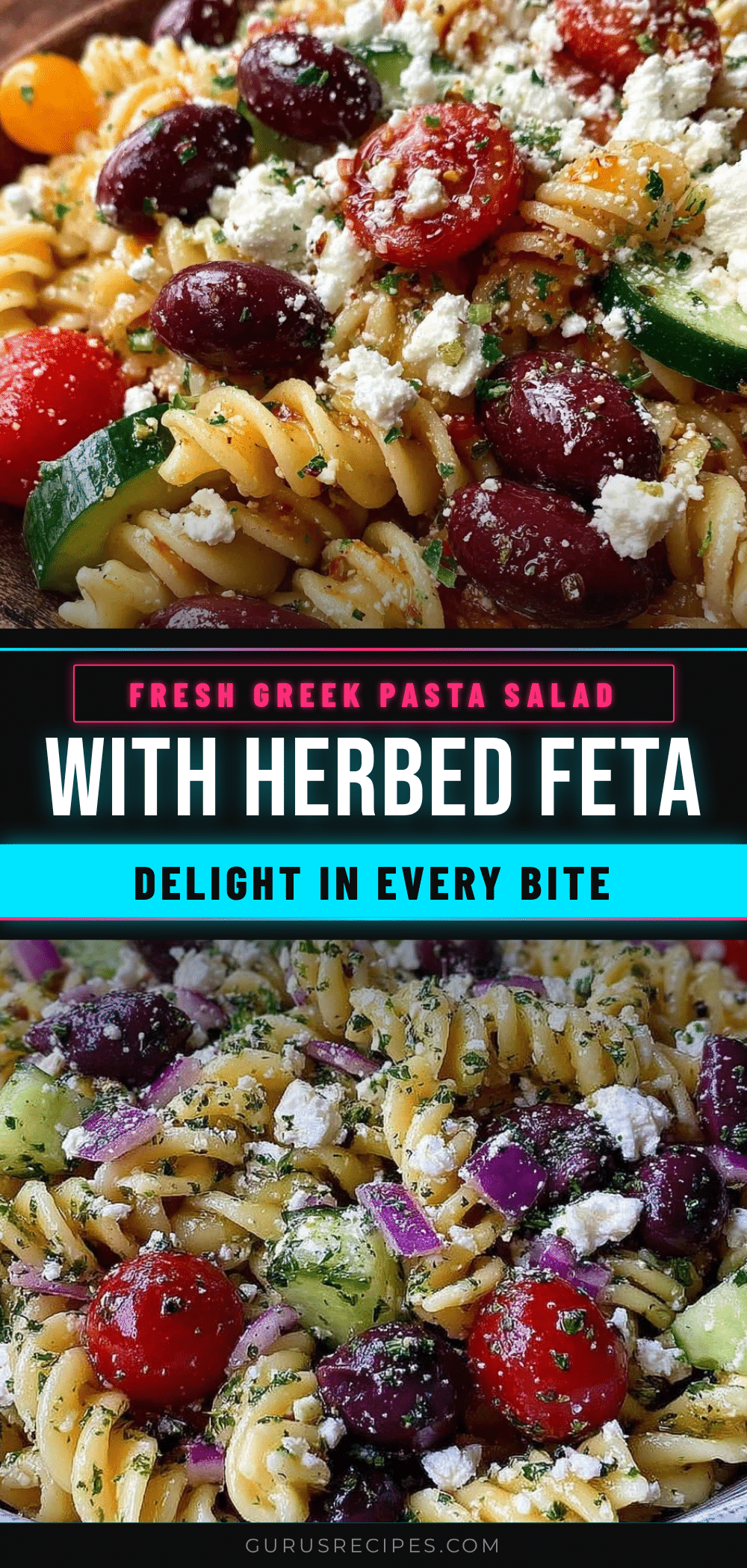 fresh greek pasta salad recipe