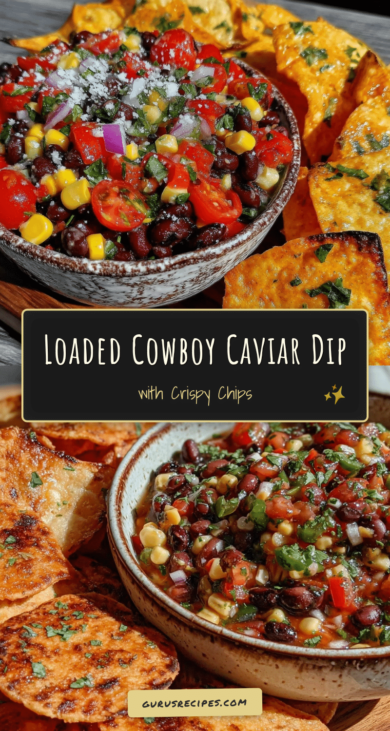 Fresh Loaded Cowboy Caviar Dip recipe