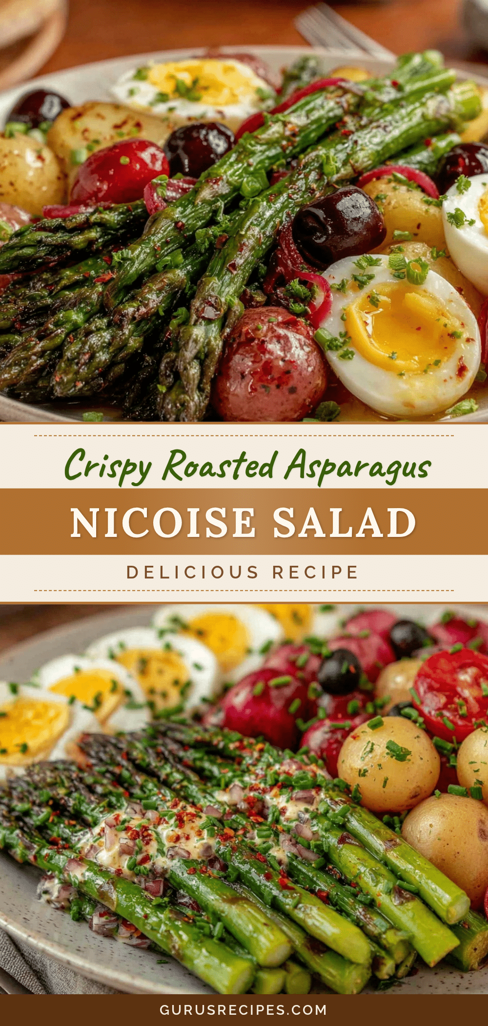 fresh roasted asparagus nicoise salad recipe
