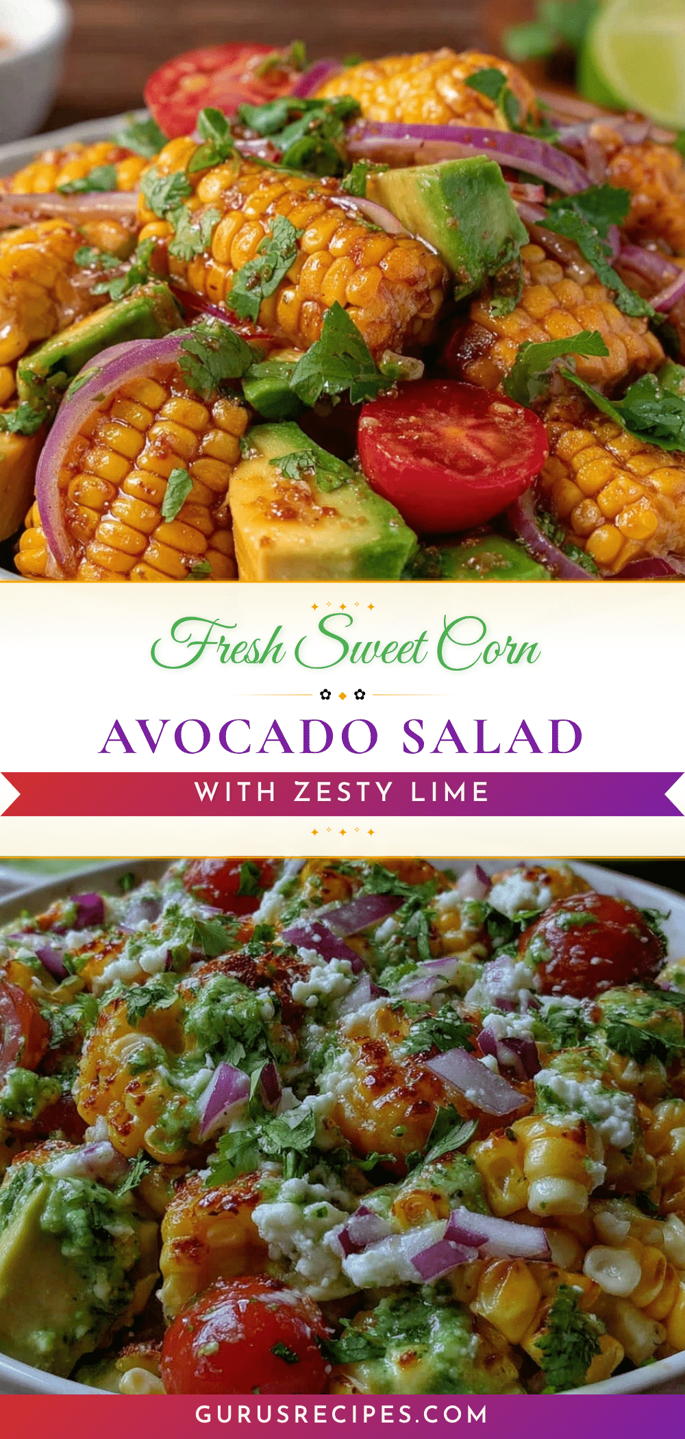 fresh sweet corn avocado salad recipe