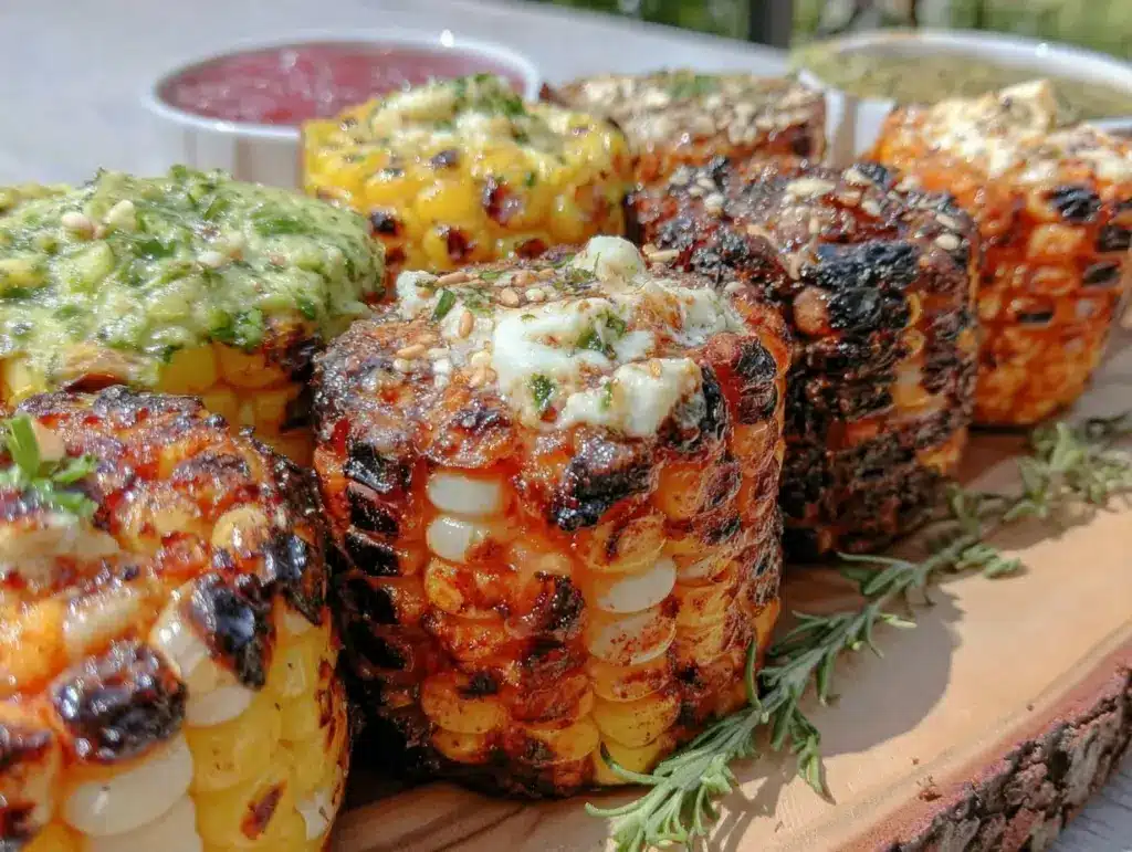 grilled corn on the cob butter recipes - featured image