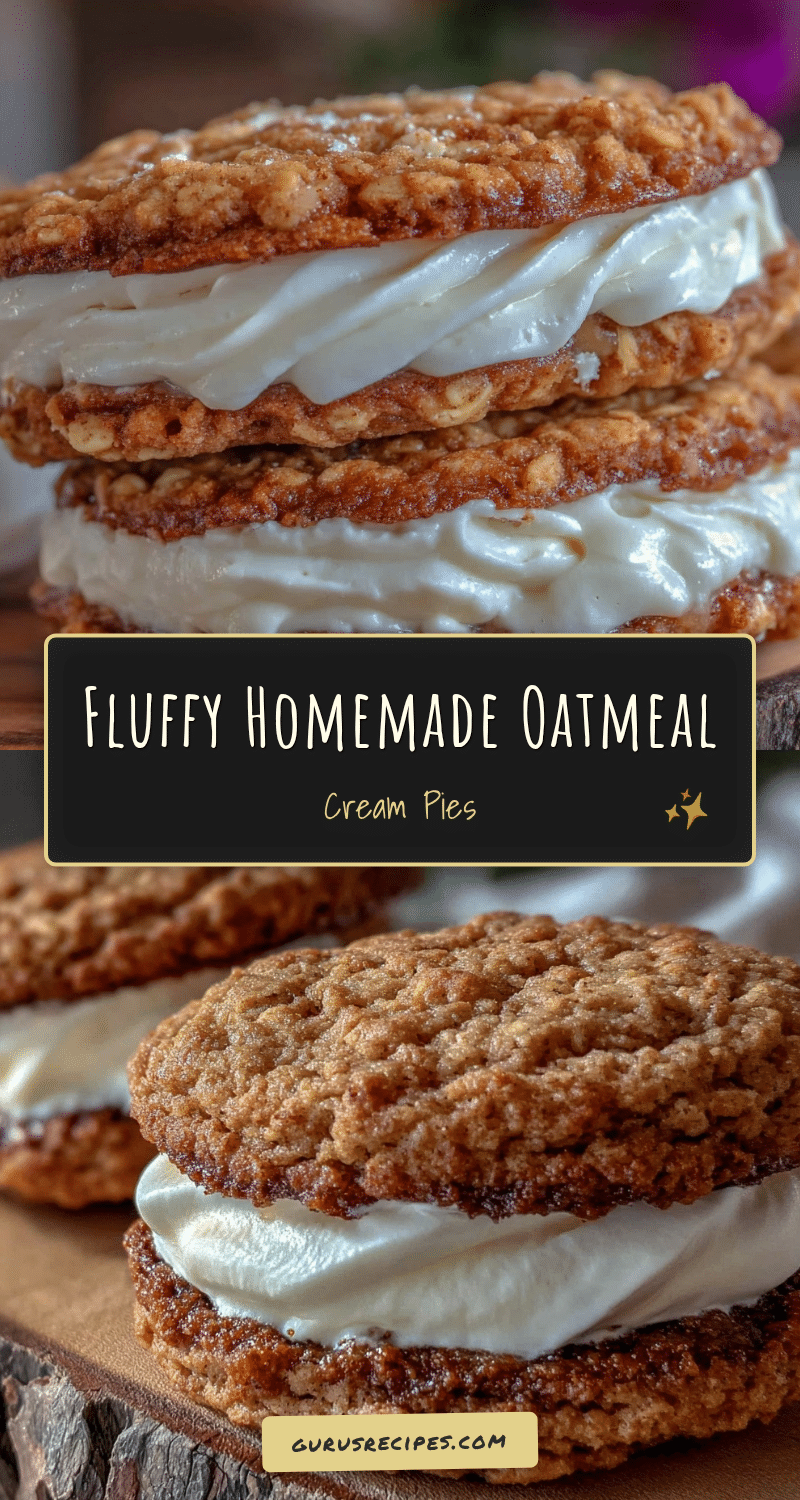 homemade oatmeal cream pies recipe