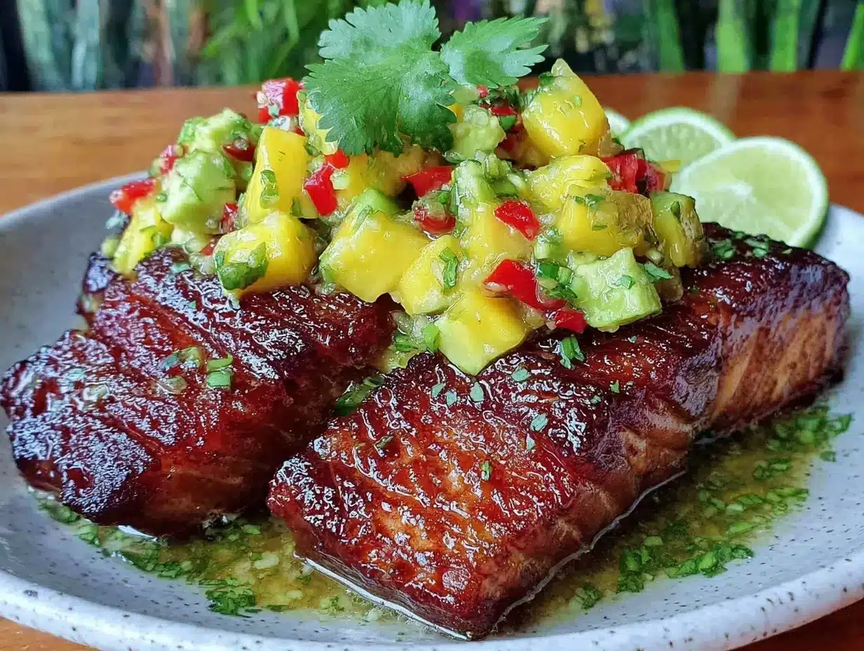 honey-glazed salmon recipe preparation steps