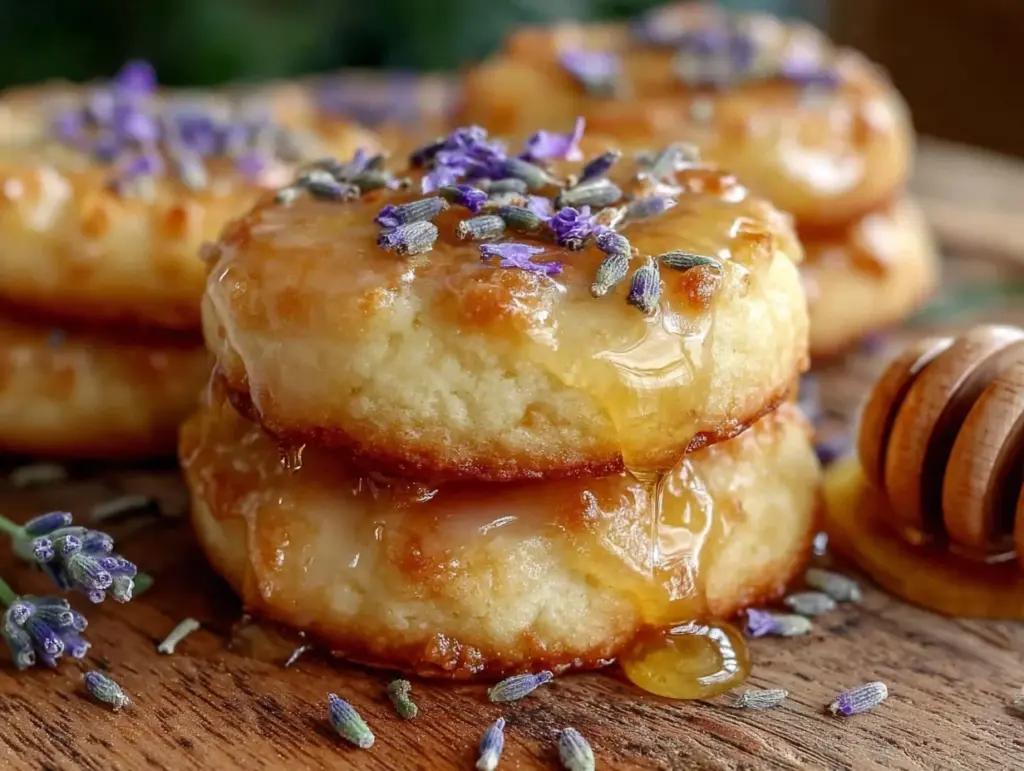 lavender honey sugar cookies - featured image