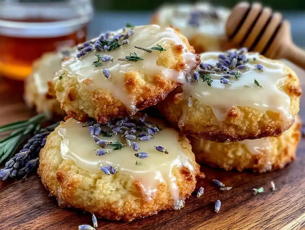 lavender honey sugar cookies preparation steps