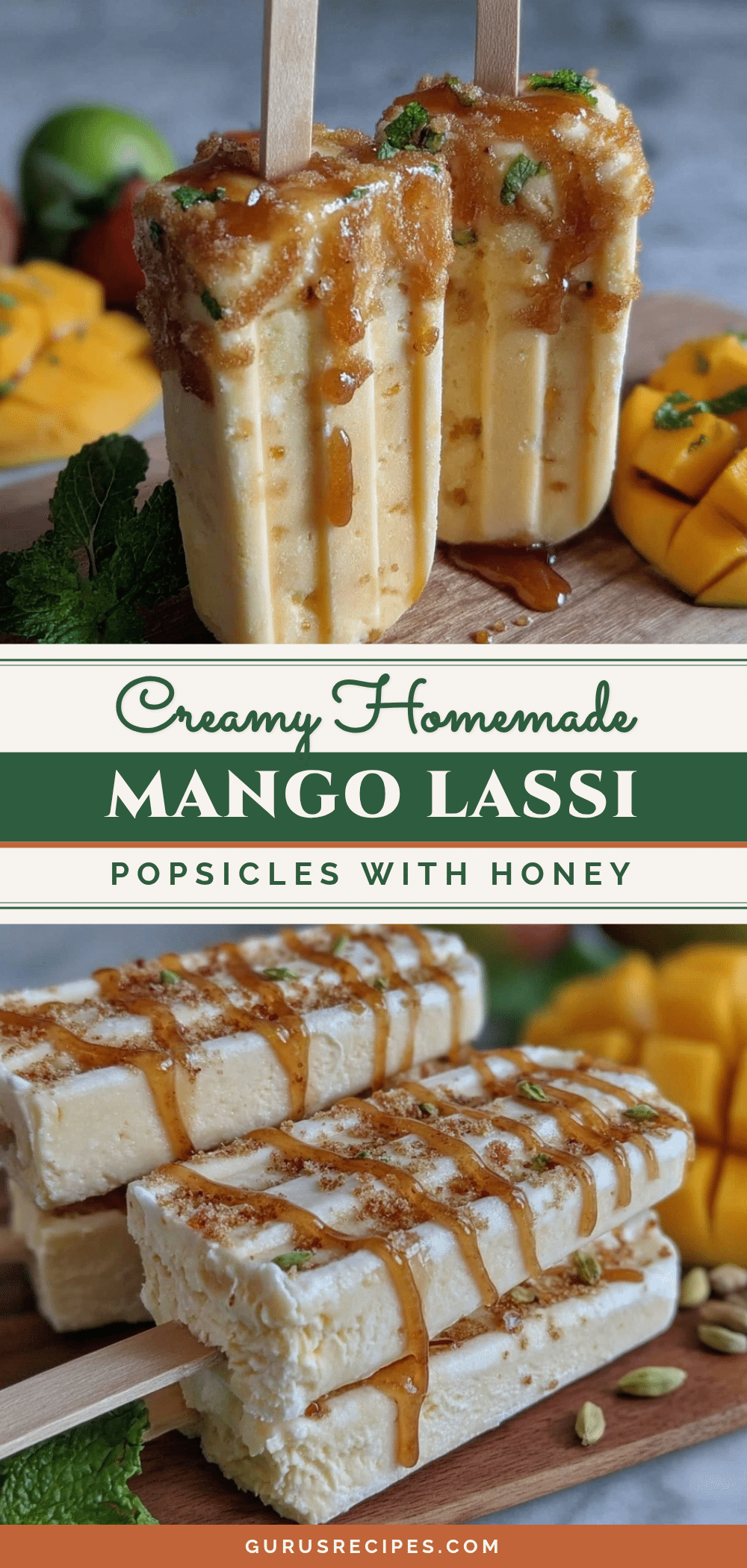 mango lassi popsicles recipe