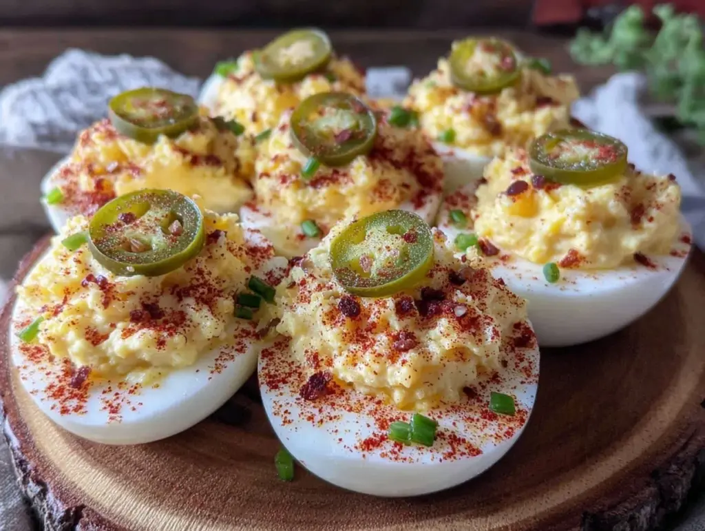 Memorial Day deviled eggs - featured image
