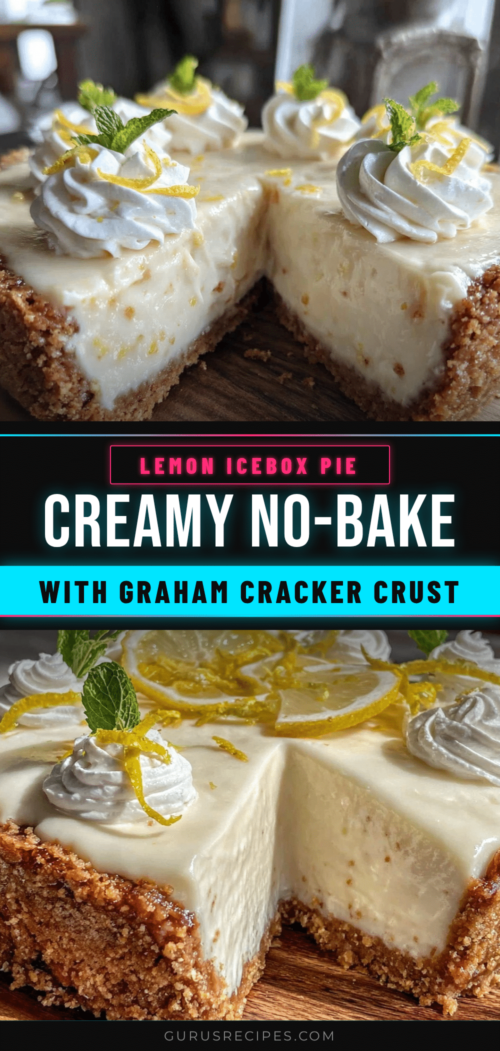 no bake lemon icebox pie recipe