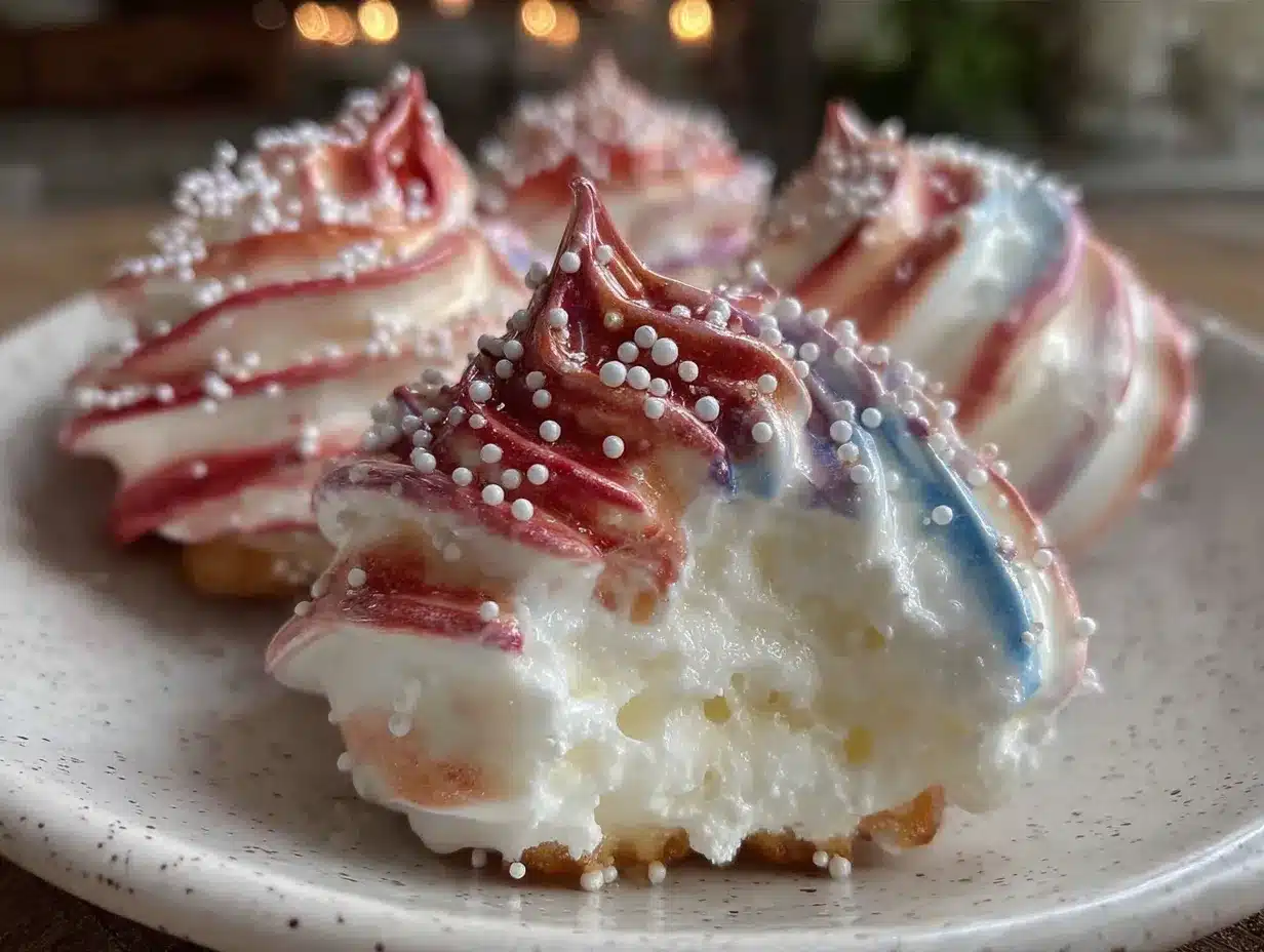 patriotic swirl meringue cookies preparation steps