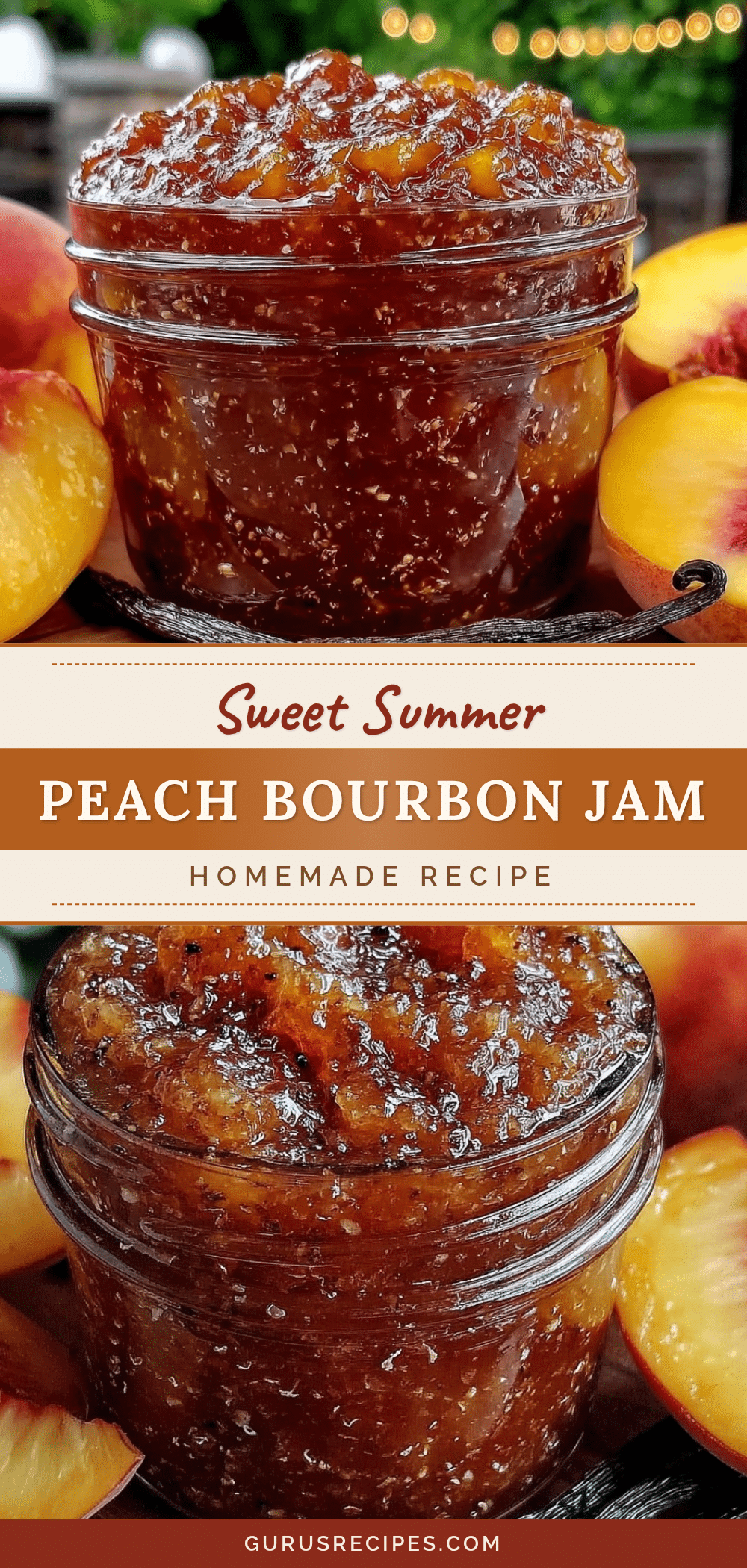peach bourbon jam recipe