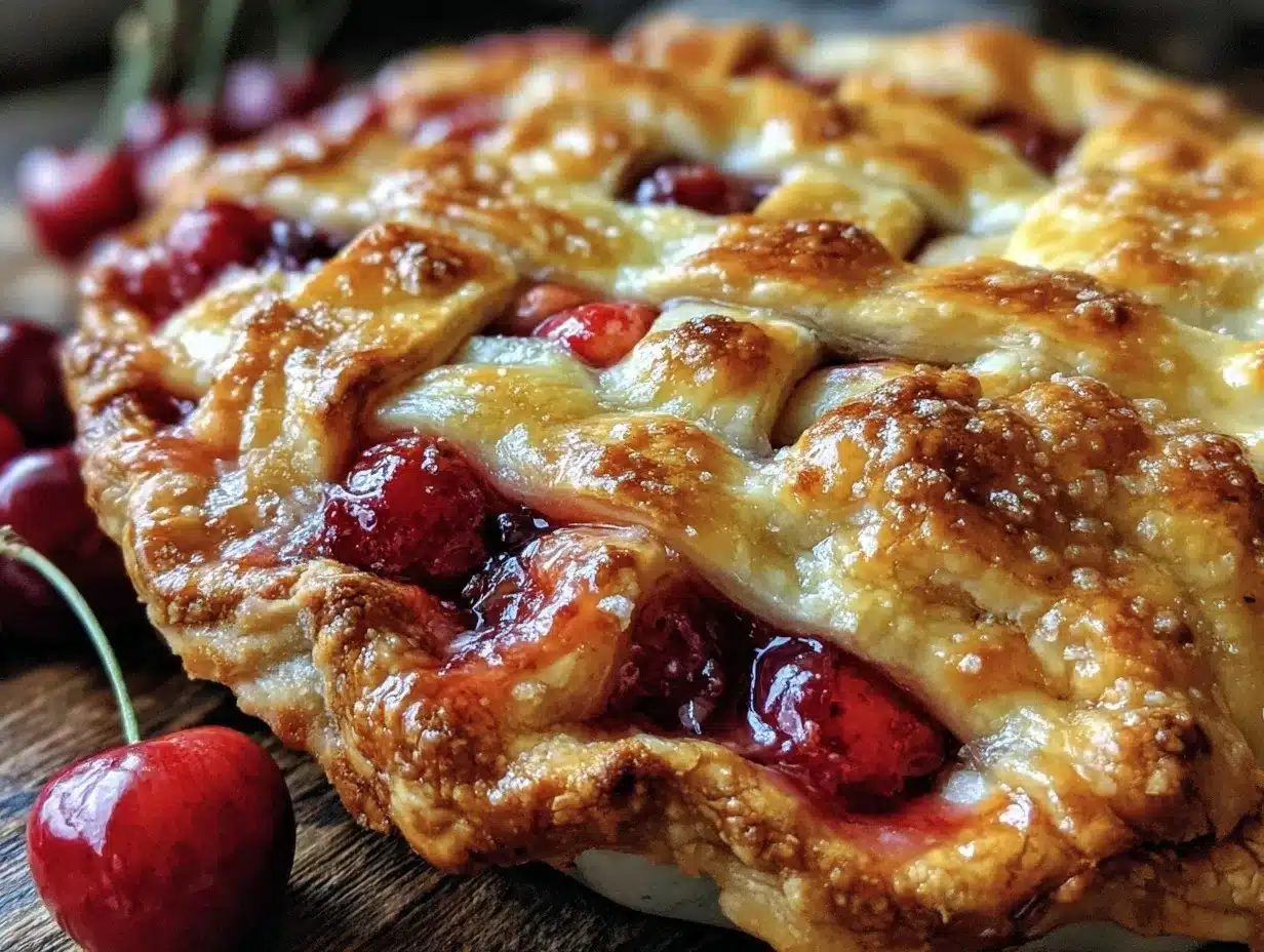 perfect sour cherry pie preparation steps