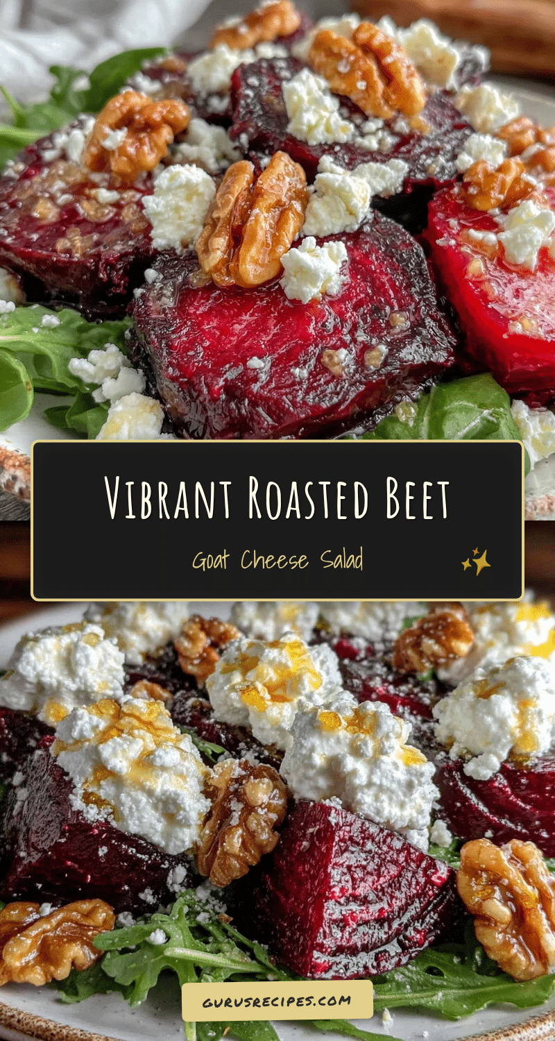 roasted beet and goat cheese salad recipe