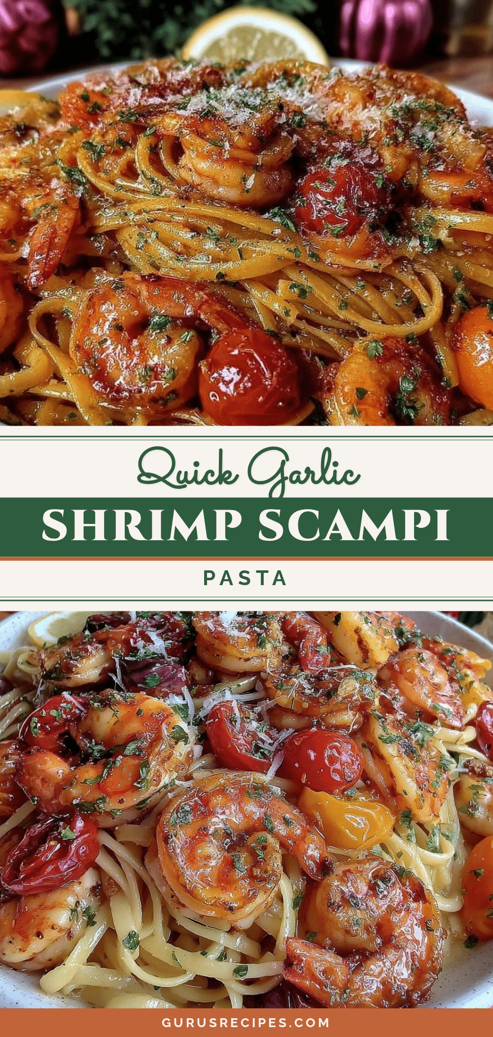 shrimp scampi pasta recipe