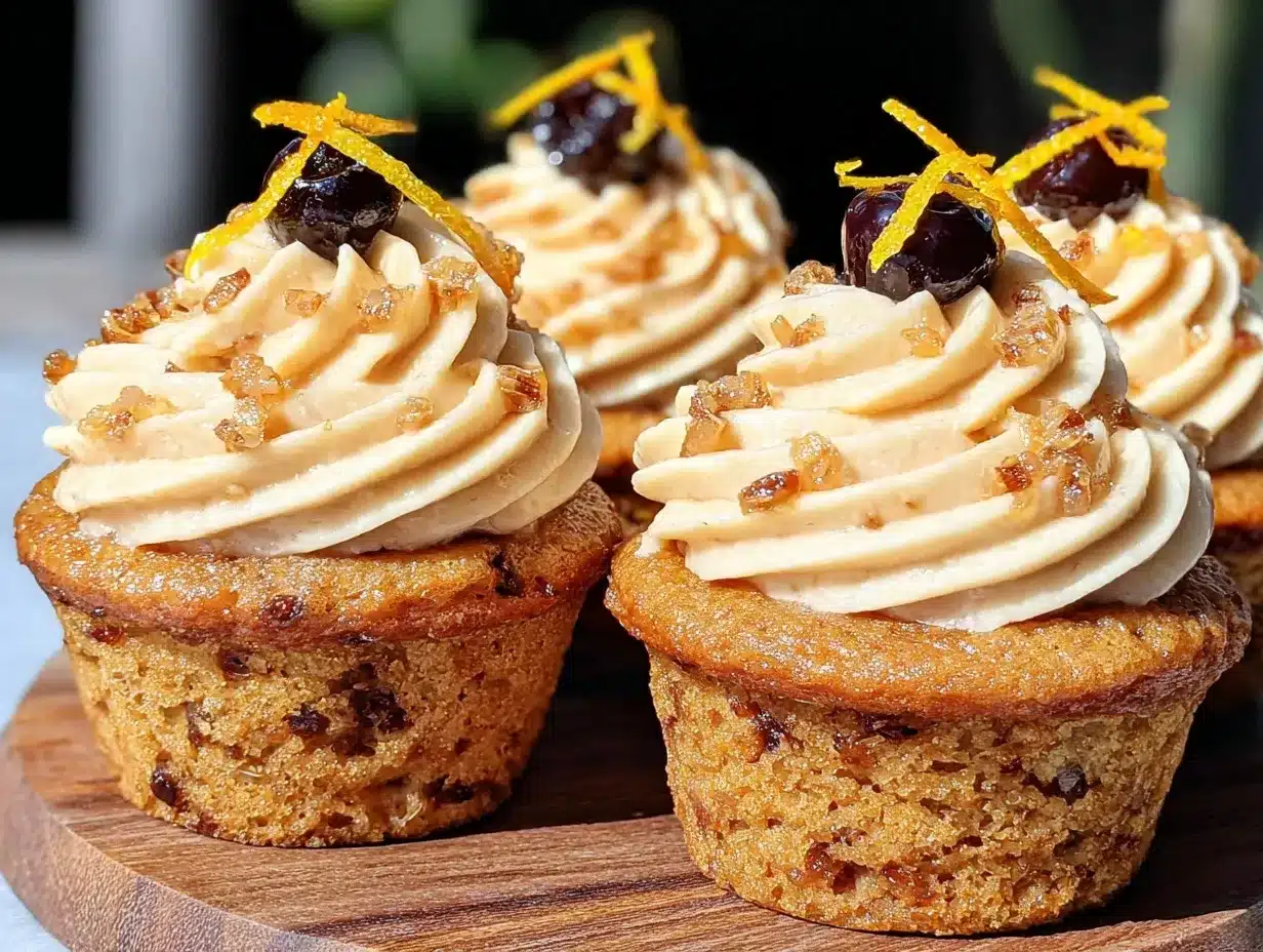 smoked old fashioned cupcakes preparation steps