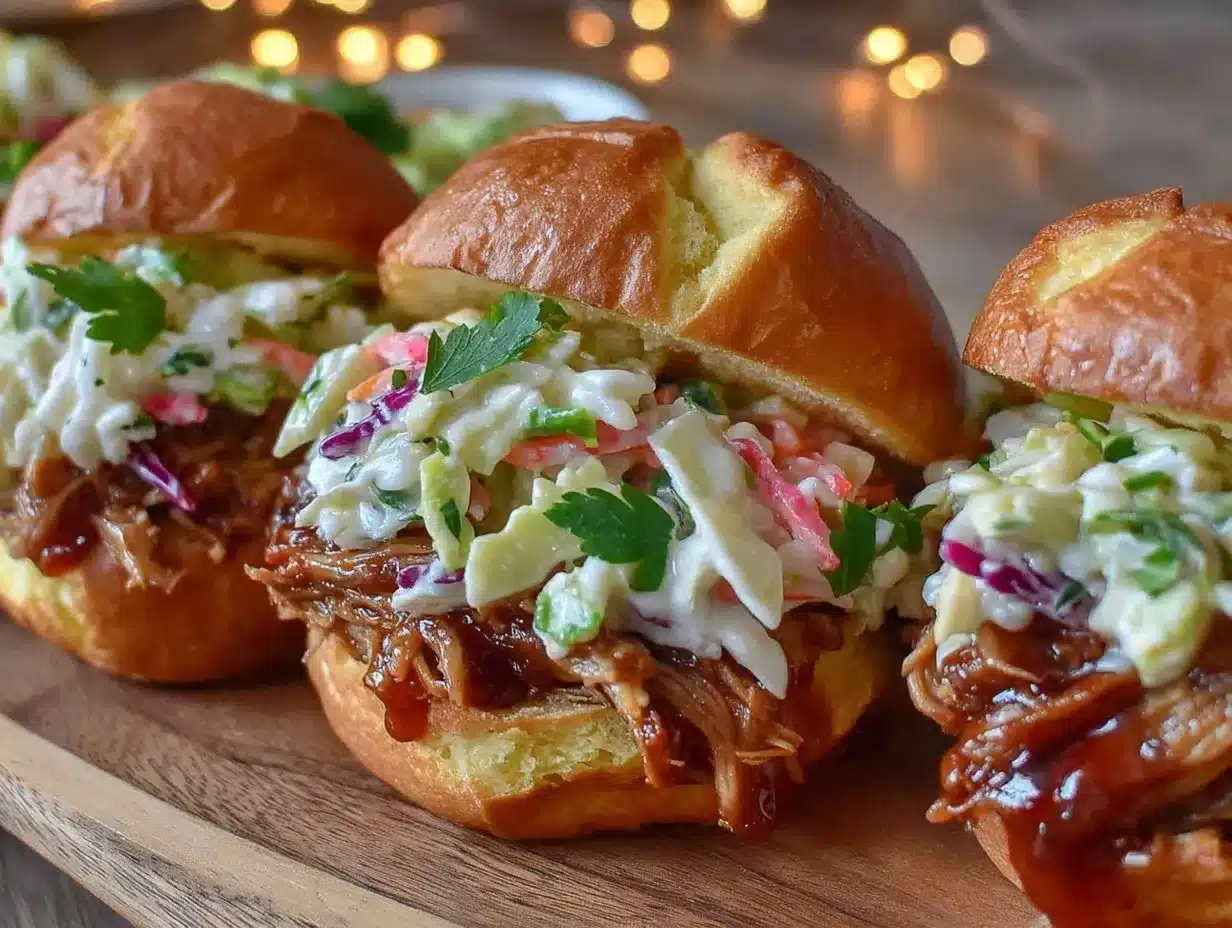 smoked pulled pork sliders preparation steps