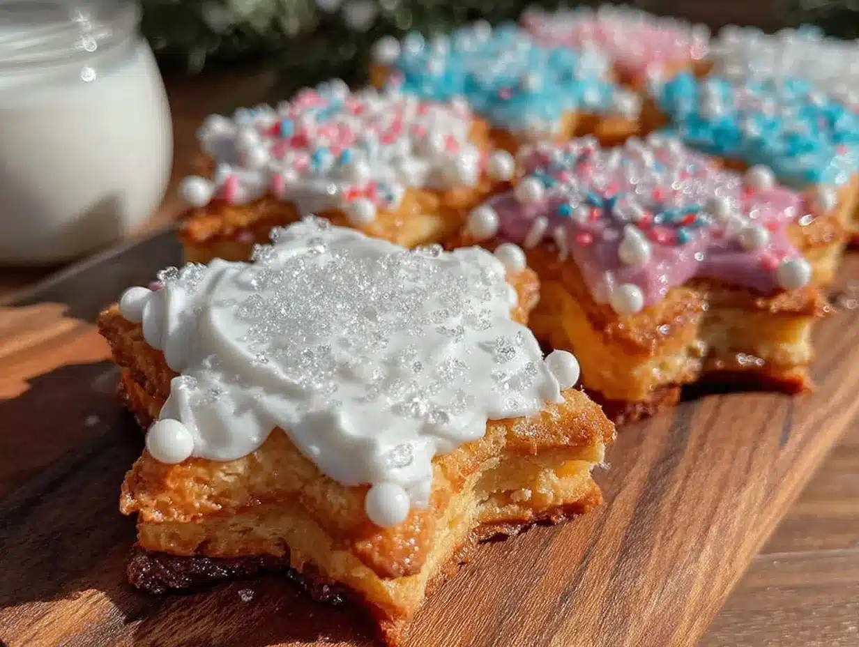 star-shaped sugar cookies preparation steps