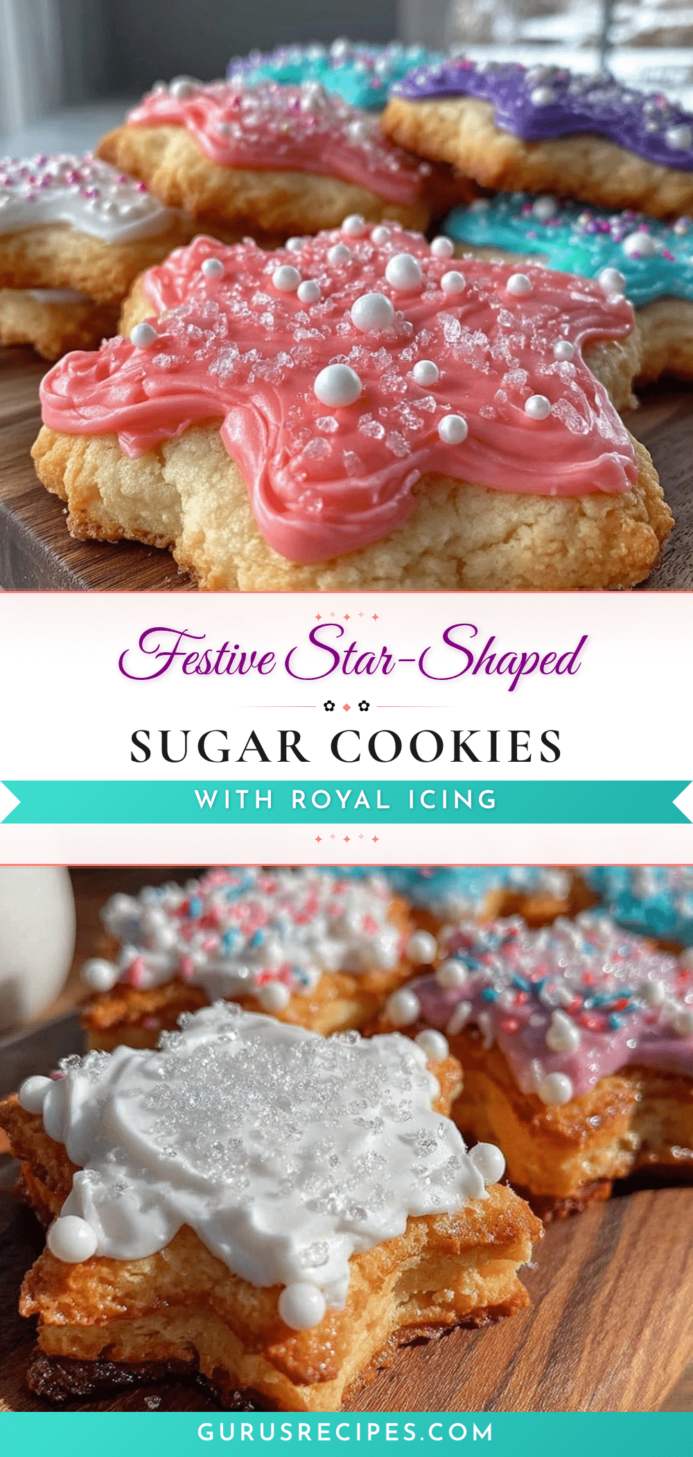 star-shaped sugar cookies recipe