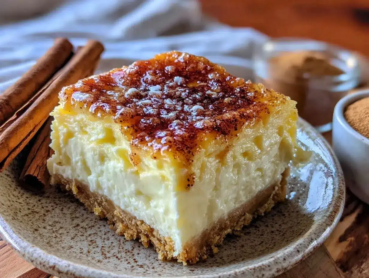 three-layer churro cheesecake preparation steps