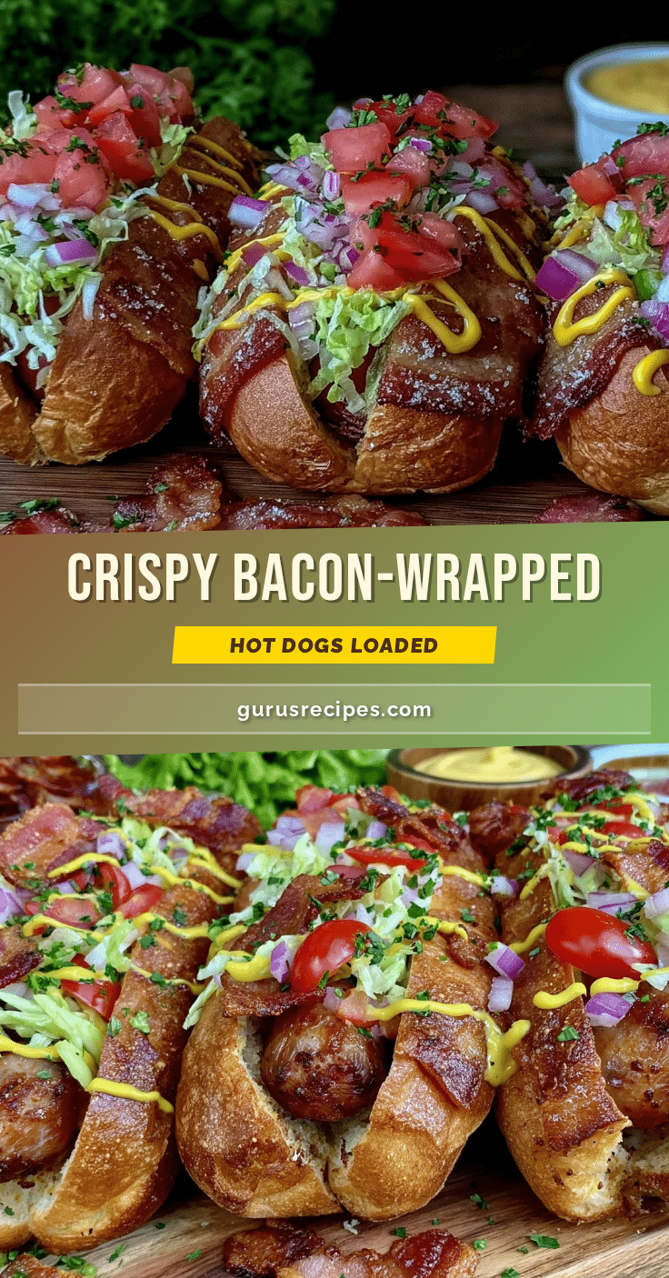 bacon-wrapped hot dogs recipe