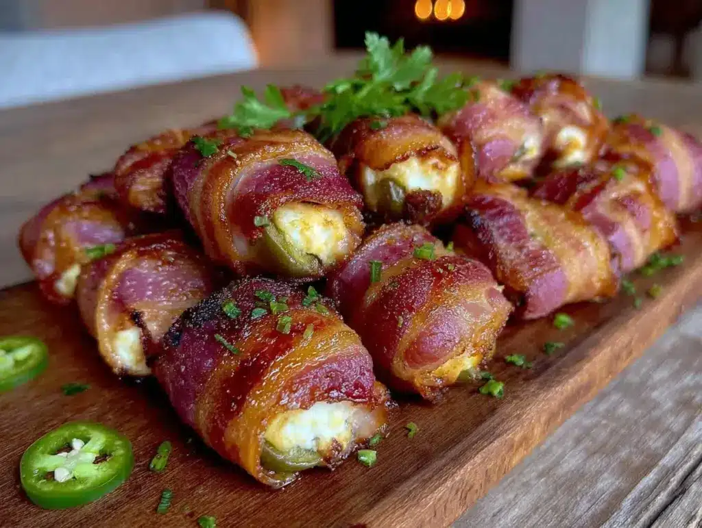 bacon-wrapped jalapeño poppers - featured image