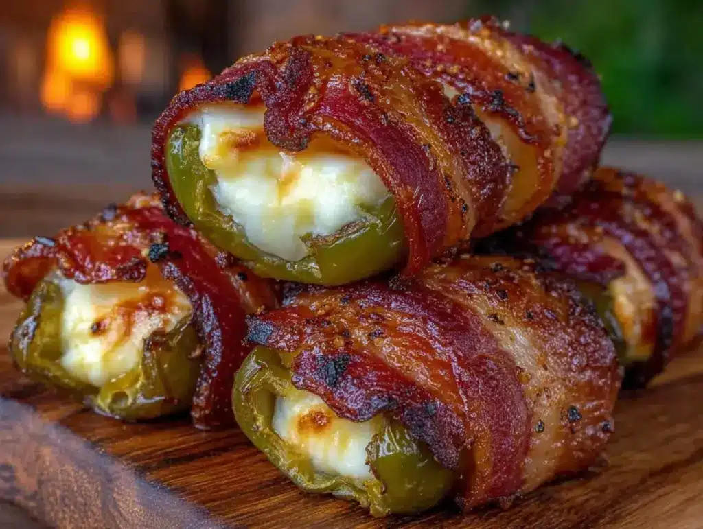 bacon-wrapped jalapeño poppers - featured image