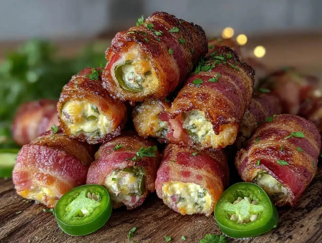 bacon-wrapped jalapeño poppers preparation steps