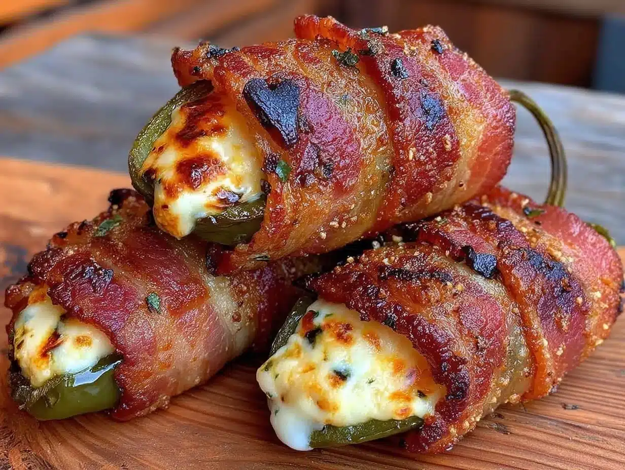 bacon-wrapped jalapeño poppers preparation steps