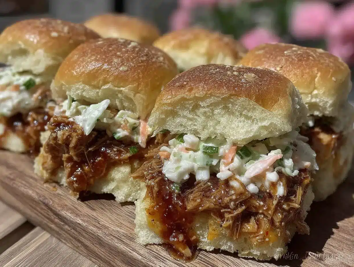 bbq pulled pork sliders preparation steps