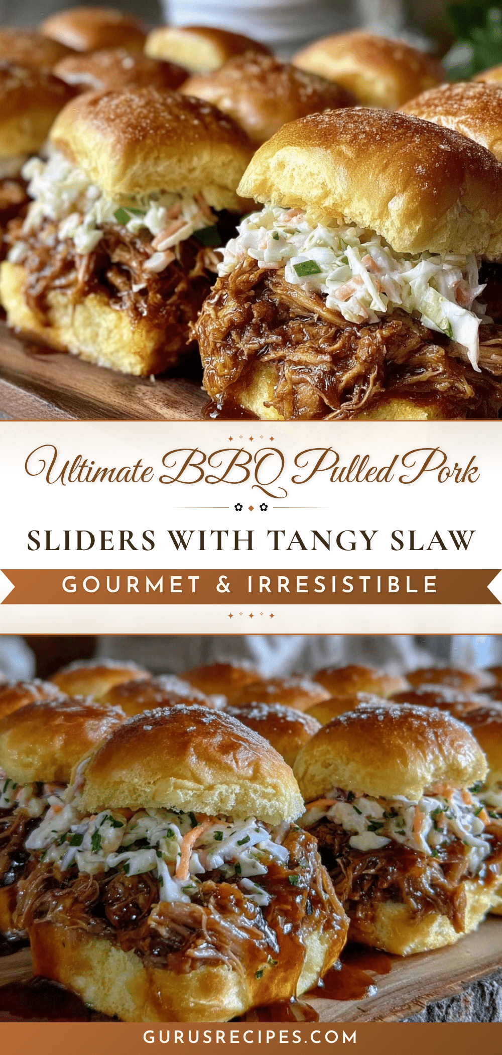 BBQ pulled pork sliders recipe