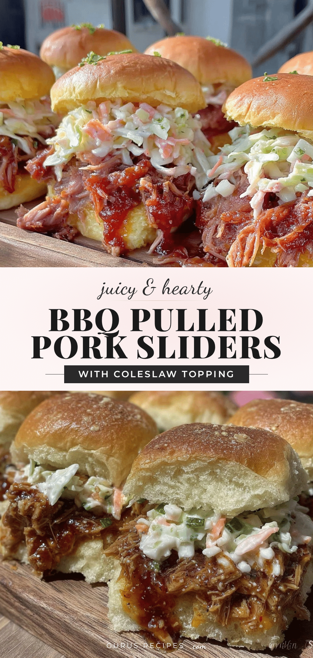 bbq pulled pork sliders recipe