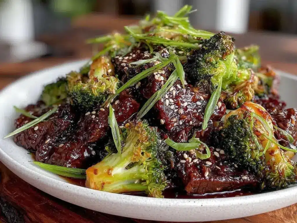 beef and broccoli stir fry - featured image