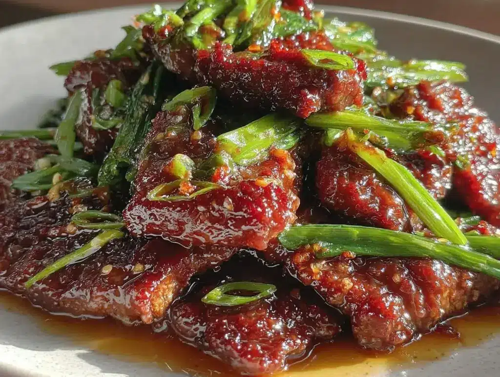 Better Than Takeout Mongolian Beef - featured image