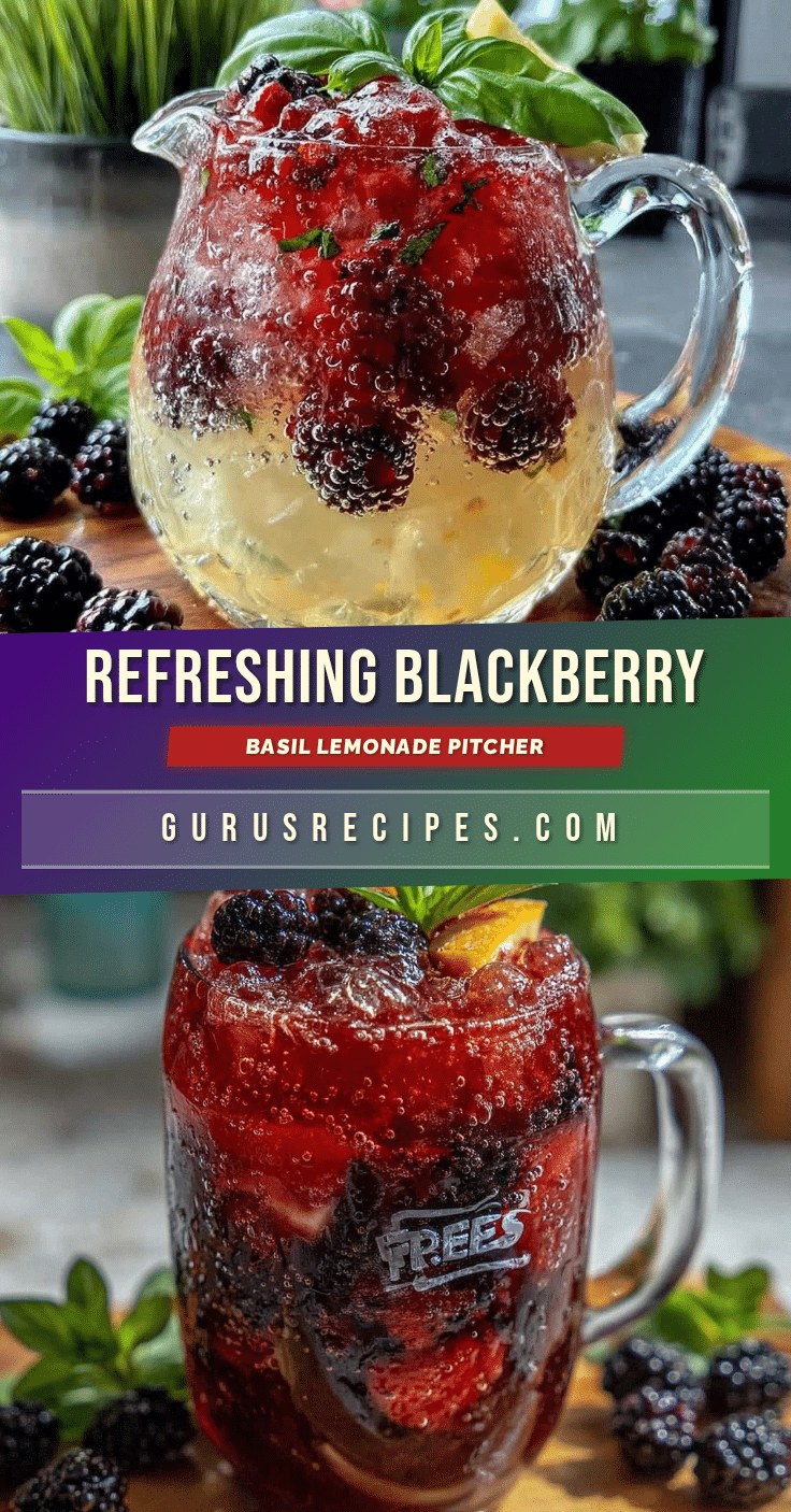 blackberry basil lemonade recipe