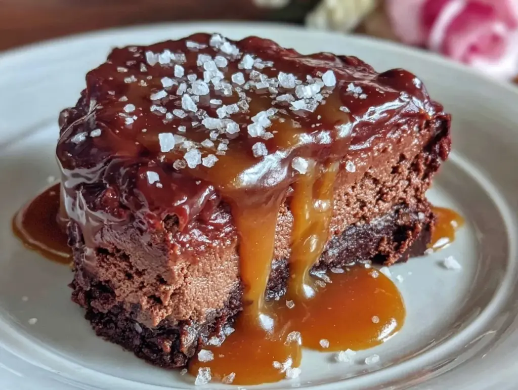 bourbon chocolate mousse cake - featured image