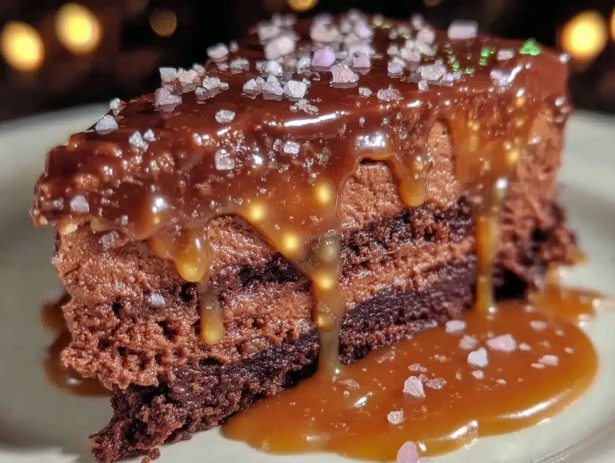 bourbon chocolate mousse cake preparation steps