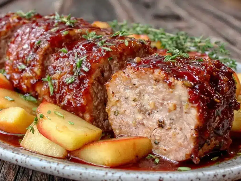 bourbon-glazed pork tenderloin - featured image