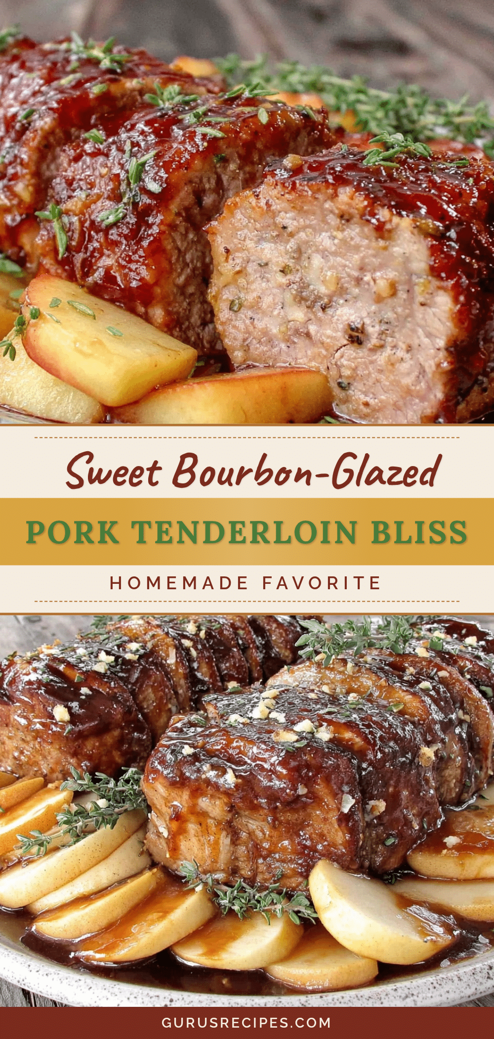 bourbon-glazed pork tenderloin recipe