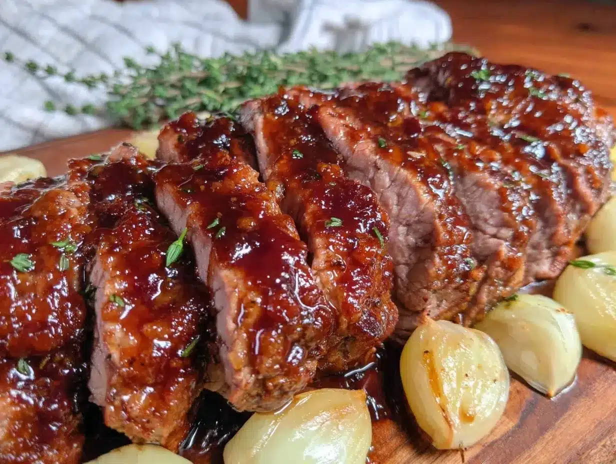 bourbon maple glazed pork tenderloin preparation steps