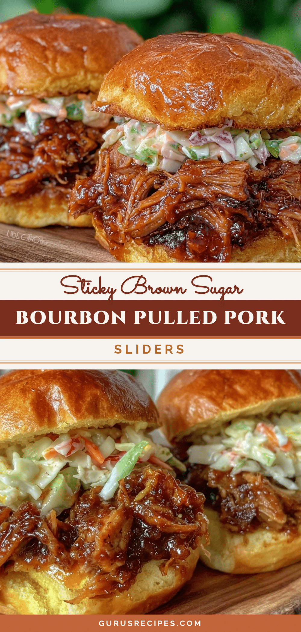 brown sugar bourbon pulled pork sliders recipe