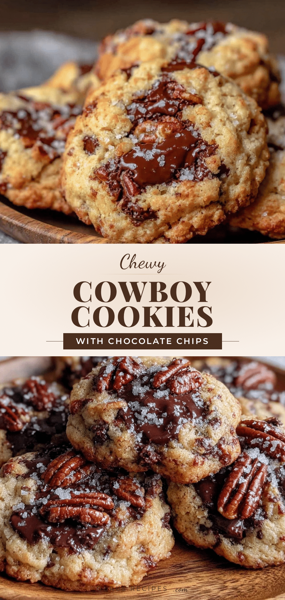chewy cowboy cookies recipe
