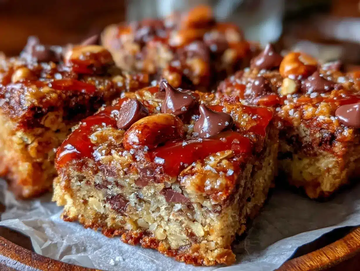 chewy homemade granola bars preparation steps